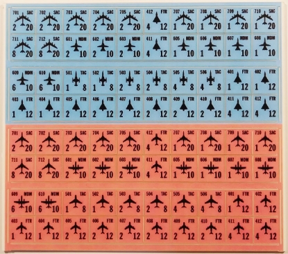 Picture of Blitzkrieg Aircraft Counters - Traditional colors