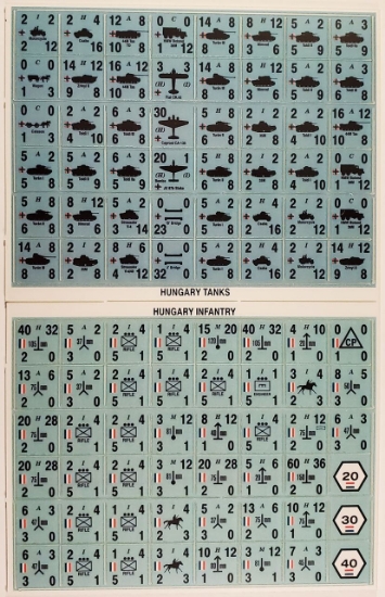 Picture of Panzer Blitz Half Page Hungary Infantry & Armor