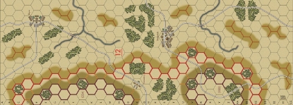 Picture of Imaginative Strategist Panzer Blitz Map 12 - 5/8 inch