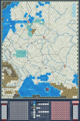 Picture of Stalingrad Map by J. Cooper - Large