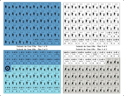 Picture of Frederick the Great Replacement & Variant Counters 5/8in FTG