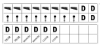 Picture of Guns of August 1/2in replacement and variant counters GoA