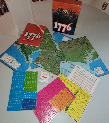 Picture of 1776 used board game (2nd Ed) - CJ001