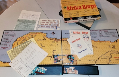 Picture of Afrika Korps Used Board Game - CJ005