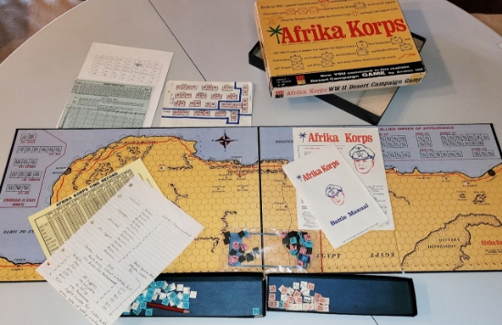 Picture of Afrika Korps Used Board Game - CJ005