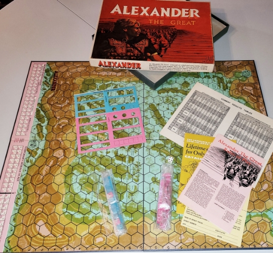 Picture of Alexander the Great Used Board Game - KL010