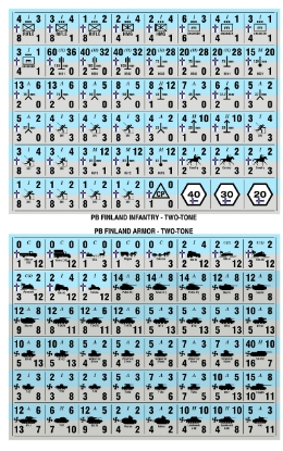 Picture of Panzer Blitz Half Page Finland Infantry & Armor - Two Tone