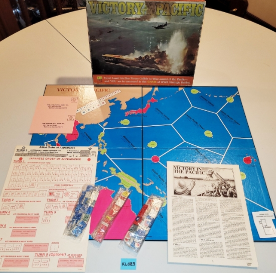 Picture of Victory in the Pacific VITP Used Board Game - KL023