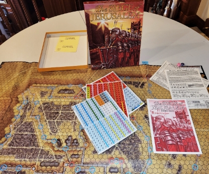 Picture of Siege of Jerusalem UNPUNCHED Board Game - CJ021