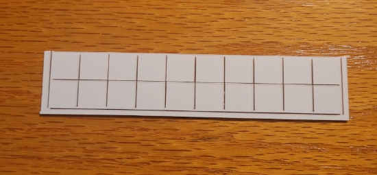 Picture of Blank half inch Counters - block of 20